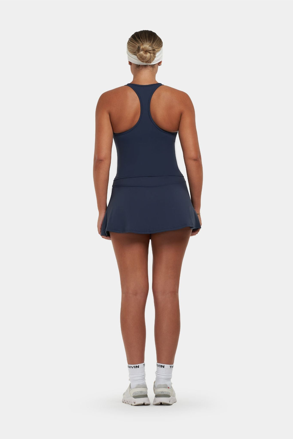 Timeless Temptation Racket Edition | Navy Blue Skirt