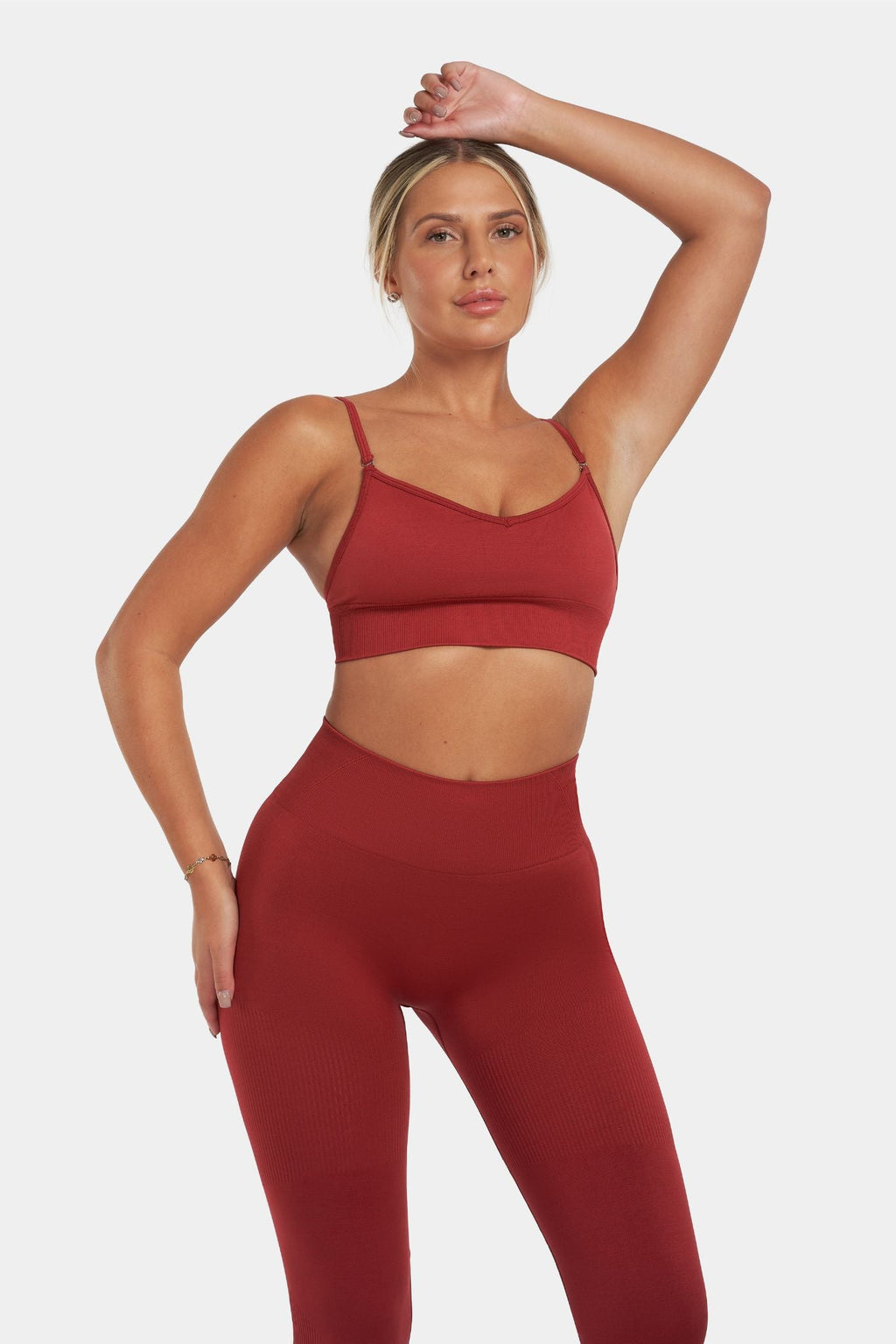 Multi-way Sculpt Seamless Top | Cherry Spice