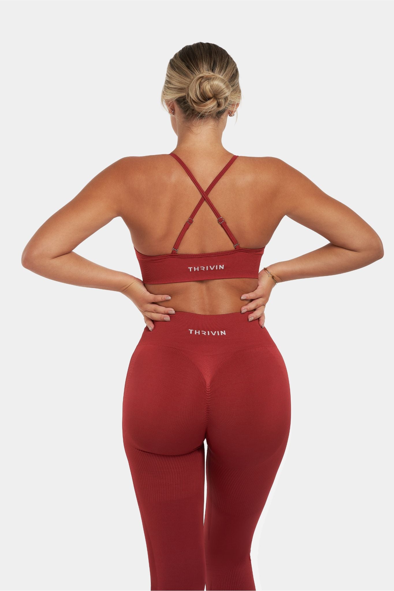 Multi-way Sculpt Seamless Top | Cherry Spice