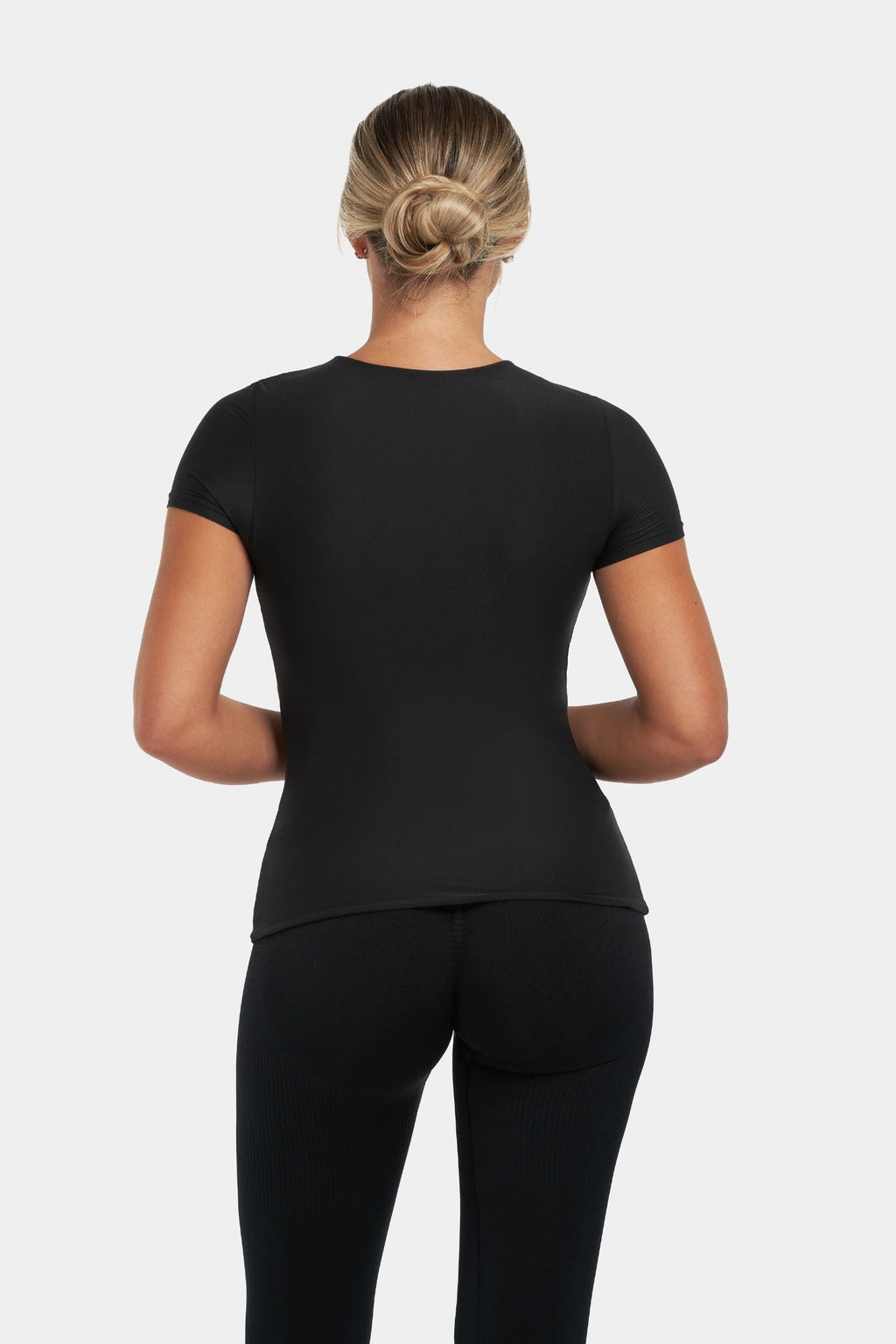 Short Sleeve Top | Black