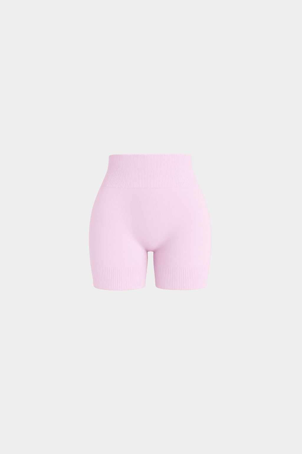 Seamless Sculpt Ribbed Contour Shorts | Pink