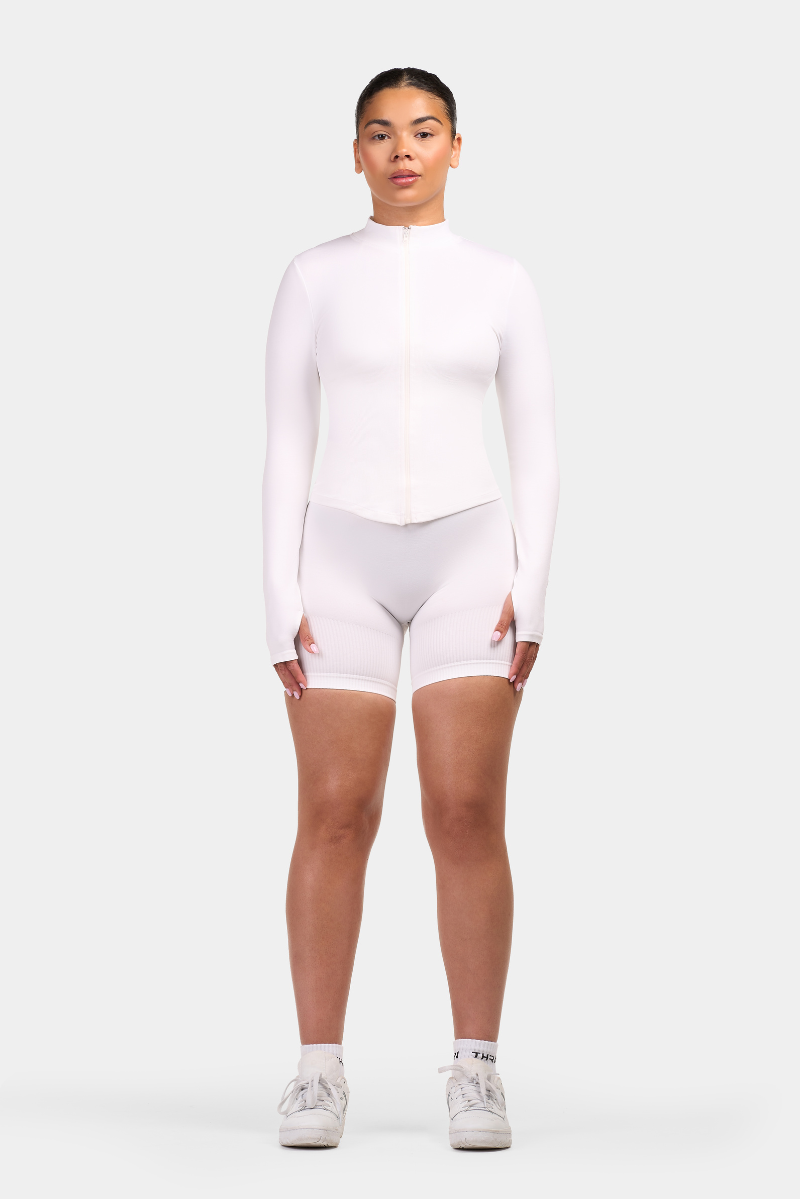 Sculpt Shapewear Jacket | White