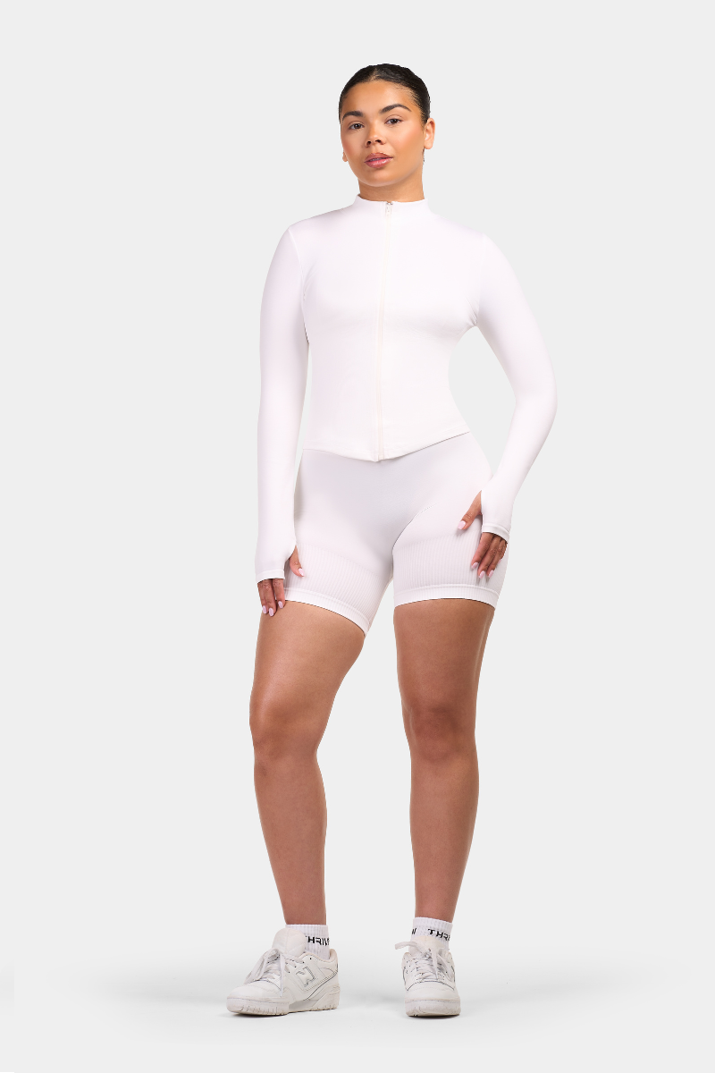 Sculpt Shapewear Jacket | White