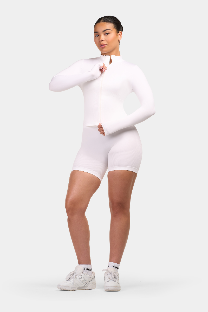 Sculpt Shapewear Jacket | White