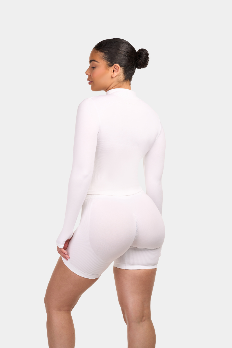 Sculpt Shapewear Jacket | White